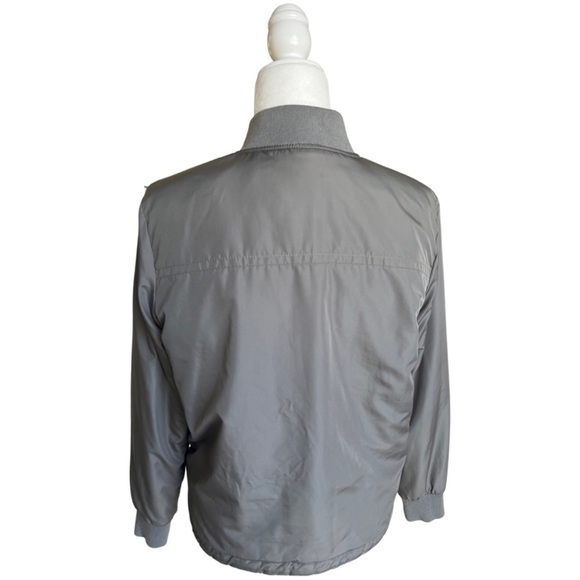 Mint Abercrombie and Fitch Reversible Gray Jacket. Size Small. - Picture 2 of 4